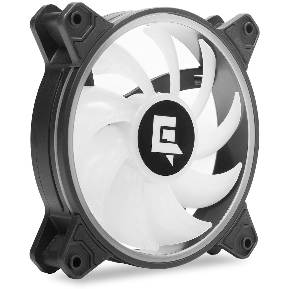 A large main feature product image of GamerChief Dash ARGB PWM 120mm Fan - Black