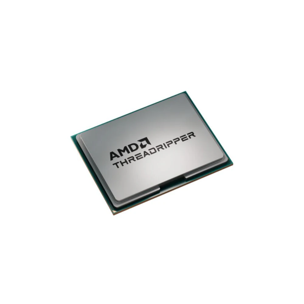 A large main feature product image of AMD Ryzen Threadripper 7960X 5.3Ghz 24 Core 48 Thread sTR5 - No HSF Retail Box