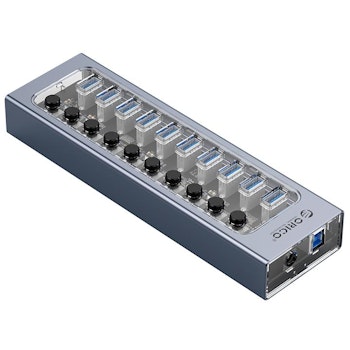 Product image of ORICO 10 Port USB3.0 Multi-Port USB Hub w/ Individual Switches - Click for product page of ORICO 10 Port USB3.0 Multi-Port USB Hub w/ Individual Switches