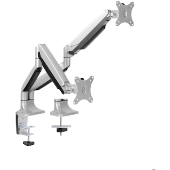 Product image of Brateck Dual Monitor Aluminum Interactive Counterbalance Monitor Arm For 13''-32'' LCD Monitors - Click for product page of Brateck Dual Monitor Aluminum Interactive Counterbalance Monitor Arm For 13''-32'' LCD Monitors