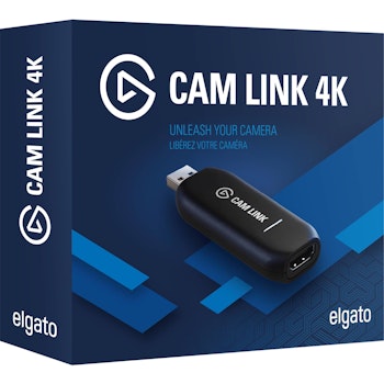 Product image of Elgato Cam Link 4K Adapter - Click for product page of Elgato Cam Link 4K Adapter