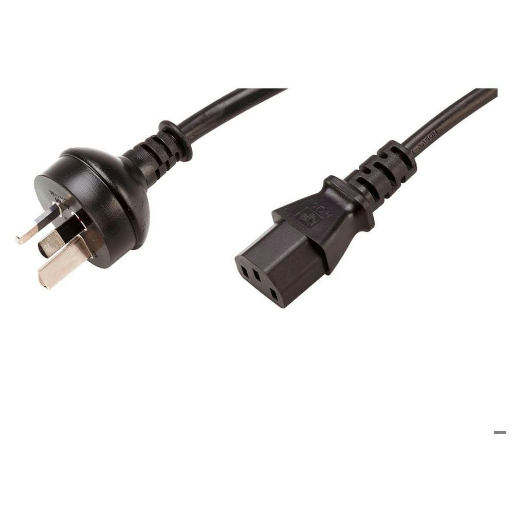 A large main feature product image of Cabac 2M Cable 3-Pin AU To IEC C13