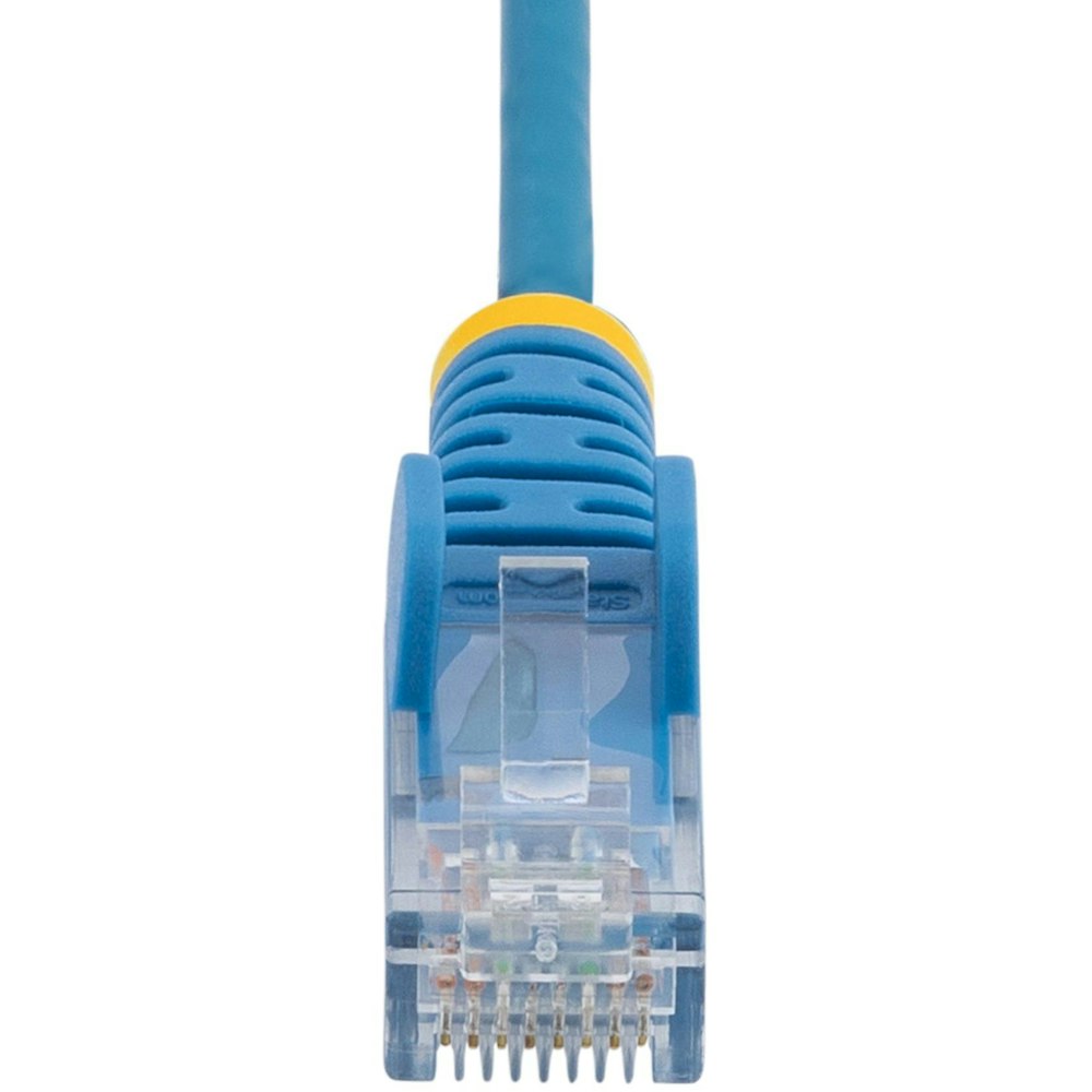 A large main feature product image of Startech 2m CAT6 Cable - Blue - Slim CAT6 Patch Cable - Snagless