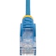 A small tile product image of Startech 2m CAT6 Cable - Blue - Slim CAT6 Patch Cable - Snagless