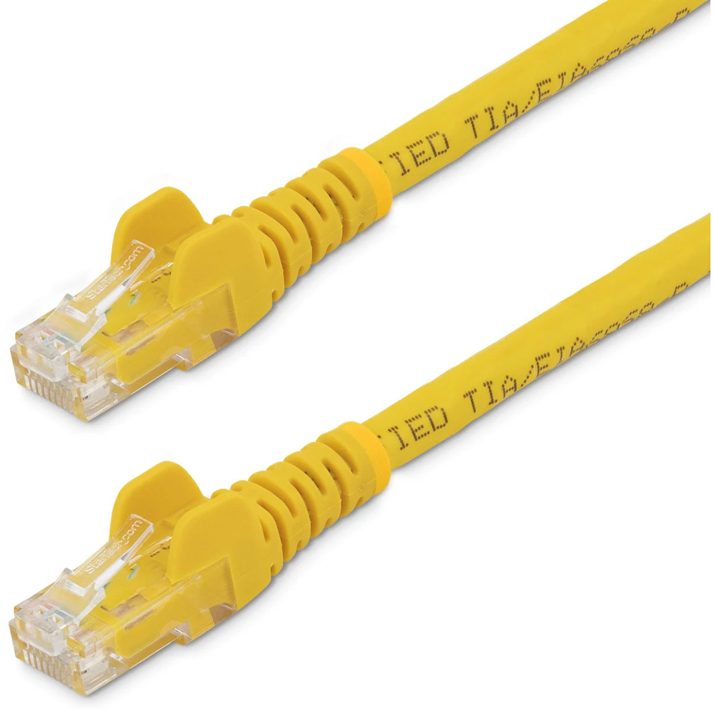 Startech Yellow Snagless CAT6 Ethernet UTPPatch Cable - 2m