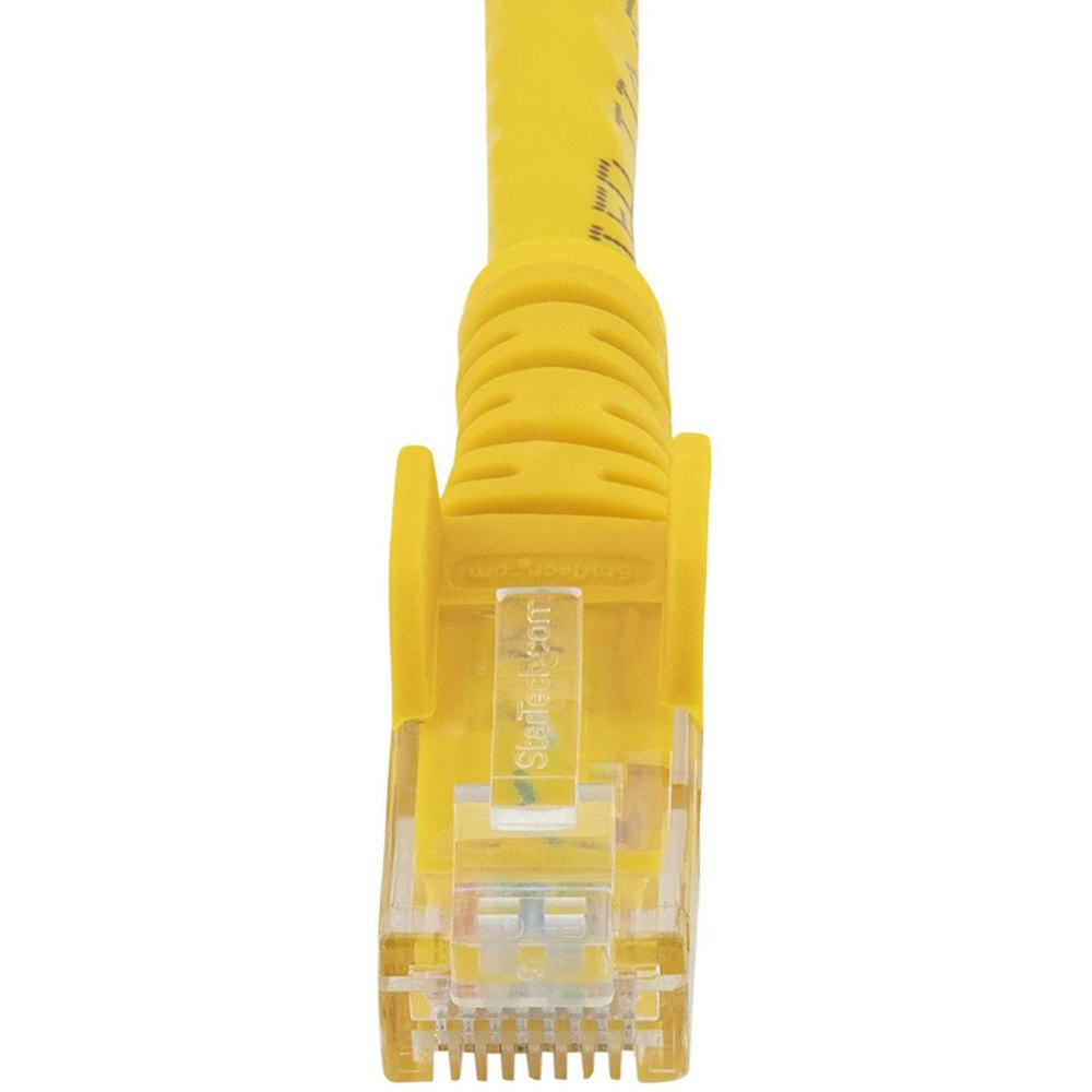 A large main feature product image of Startech Cat6 2m Yellow Snagless UTP Patch Cable