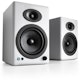 A small tile product image of Audioengine A5+ Classic - Powered Bookshelf Speakers (Gloss White)