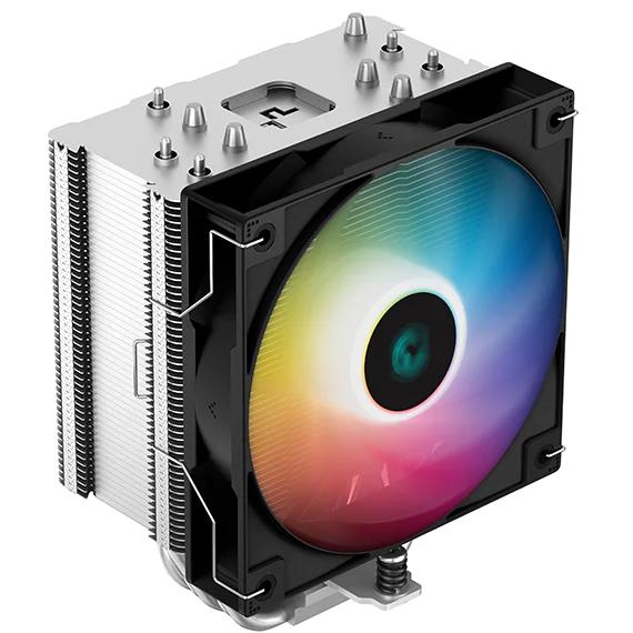 A large main feature product image of DeepCool AG500 ARGB CPU Cooler