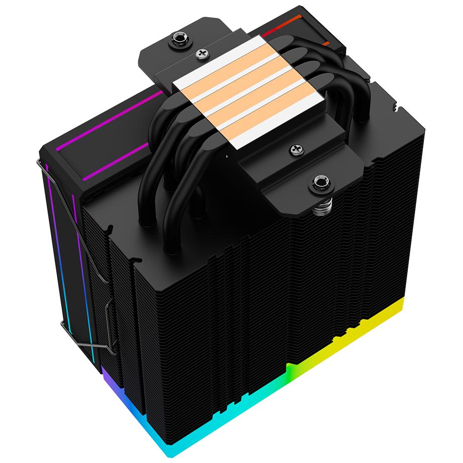 A large main feature product image of ID-COOLING FROZN A410 ARGB CPU Cooler (Black)