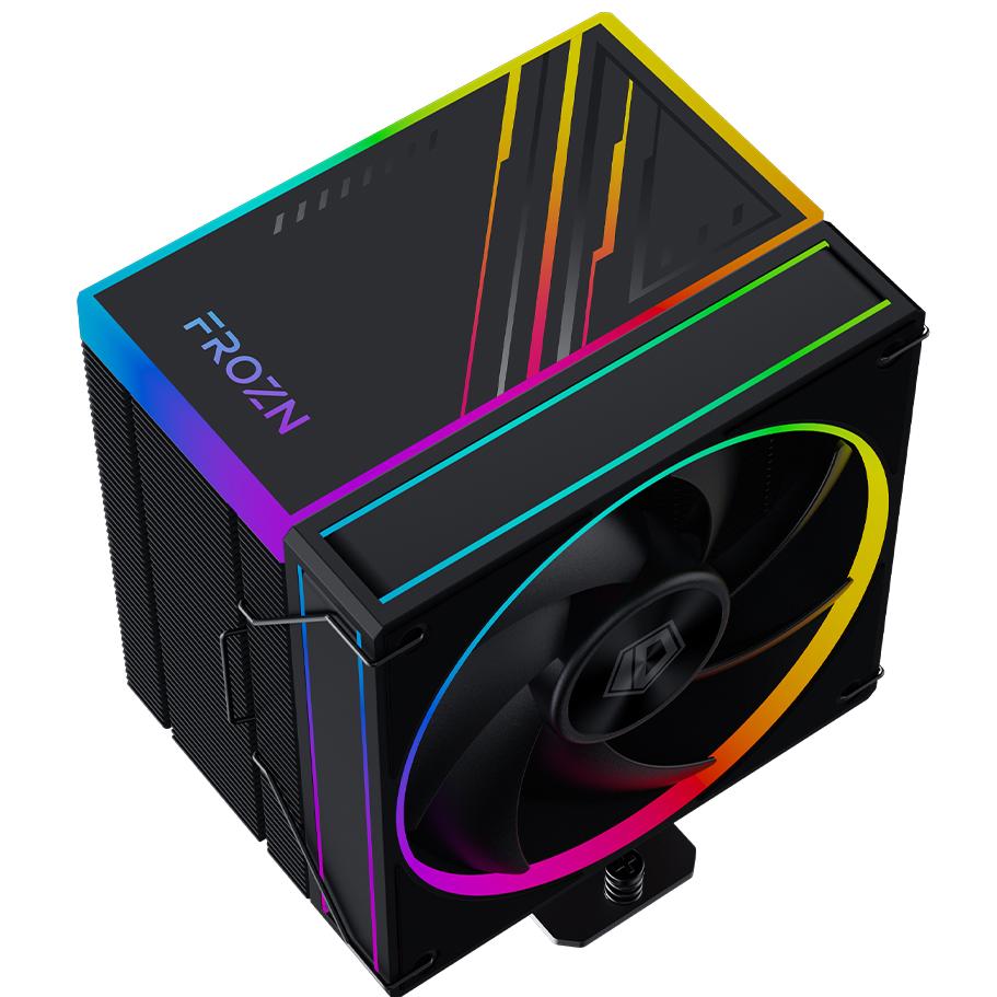 A large main feature product image of ID-COOLING FROZN A610 ARGB CPU Cooler (Black)