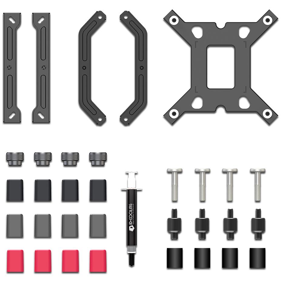 A large main feature product image of ID-COOLING FROZN A610 CPU Cooler (Black)