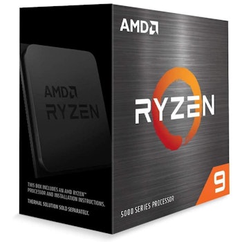 Product image of AMD Ryzen 9 5900X 12 Core 24 Thread Up To 4.8Ghz  AM4 - No HSF Retail Box - Click for product page of AMD Ryzen 9 5900X 12 Core 24 Thread Up To 4.8Ghz  AM4 - No HSF Retail Box