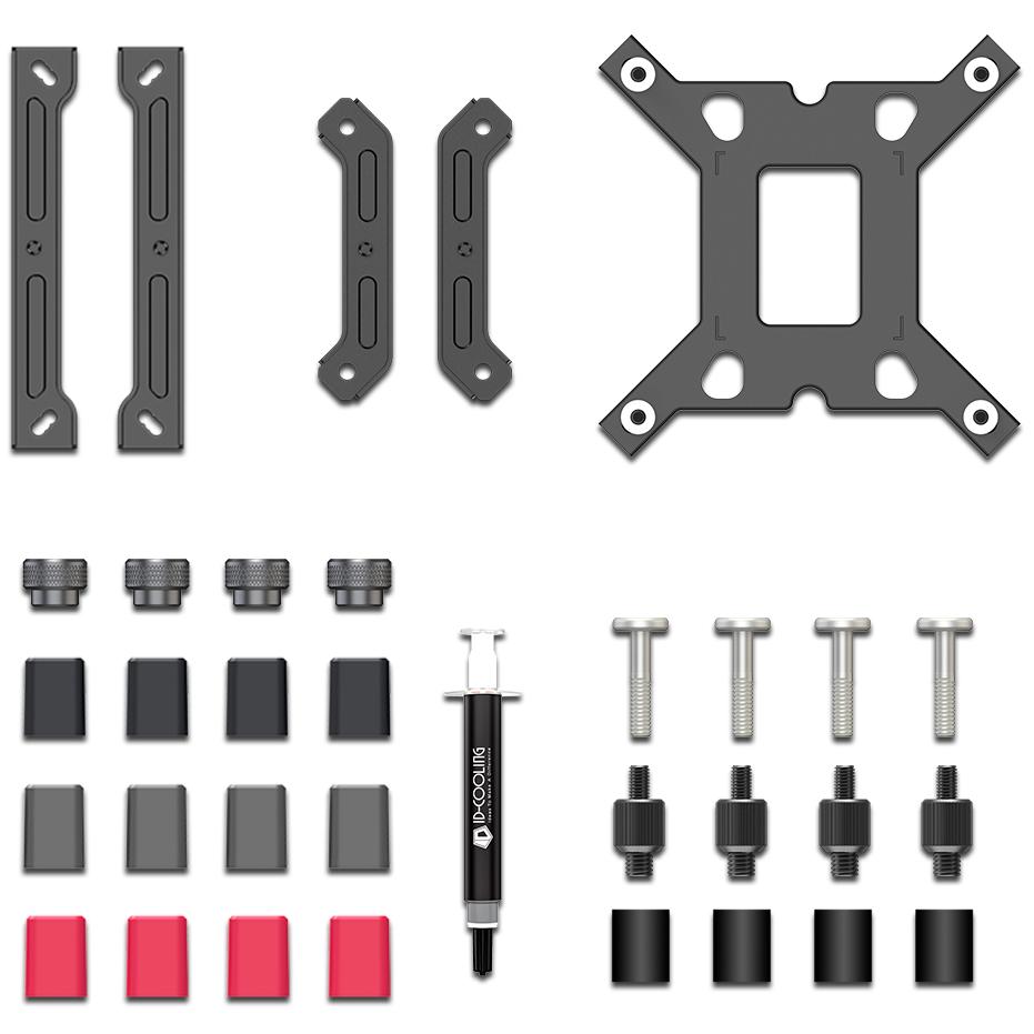 A large main feature product image of ID-COOLING FROZN A620 ARGB Dual-Tower CPU Cooler (Black)