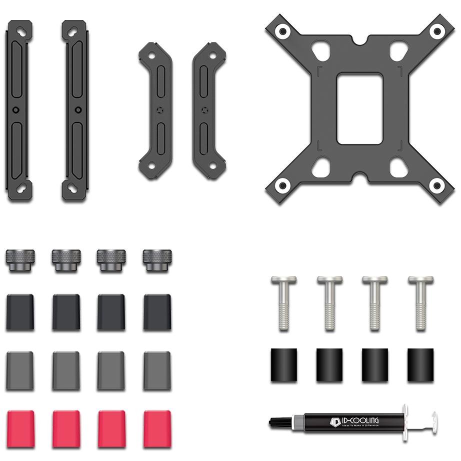 A large main feature product image of ID-COOLING FROZN A620 Dual-Tower CPU Cooler (Black)