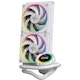 A small tile product image of ID-COOLING Space LCD 240mm AIO CPU Liquid Cooler - White