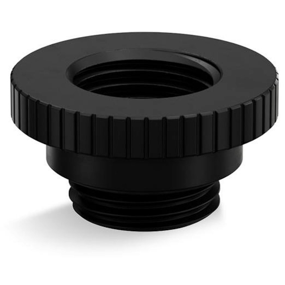 A large main feature product image of EK Quantum Torque Surface Port Adapter - Black