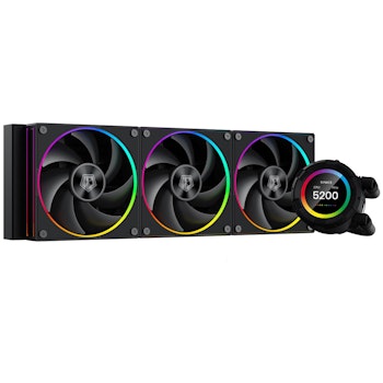 Product image of ID-COOLING Space LCD 360mm AIO CPU Liquid Cooler - Black - Click for product page of ID-COOLING Space LCD 360mm AIO CPU Liquid Cooler - Black