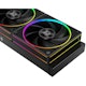 A small tile product image of ID-COOLING Space LCD 360mm AIO CPU Liquid Cooler - Black