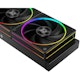 A small tile product image of ID-COOLING SL360 Space LCD 360mm ARGB AIO Liquid CPU Cooler (Black)