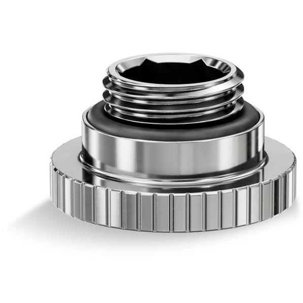 A large main feature product image of EK Quantum Torque Surface Port Adapter (Nickel)