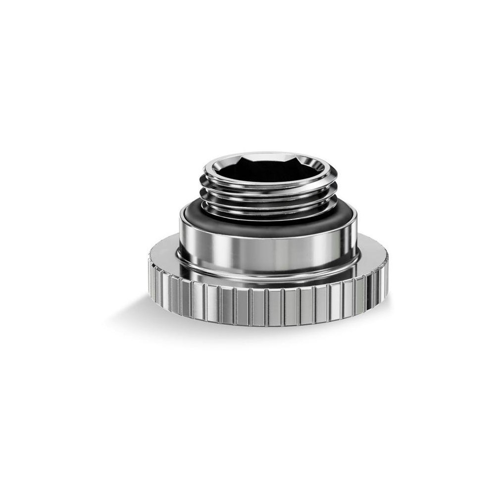A large main feature product image of EK Quantum Torque Surface Port Adapter - Nickel