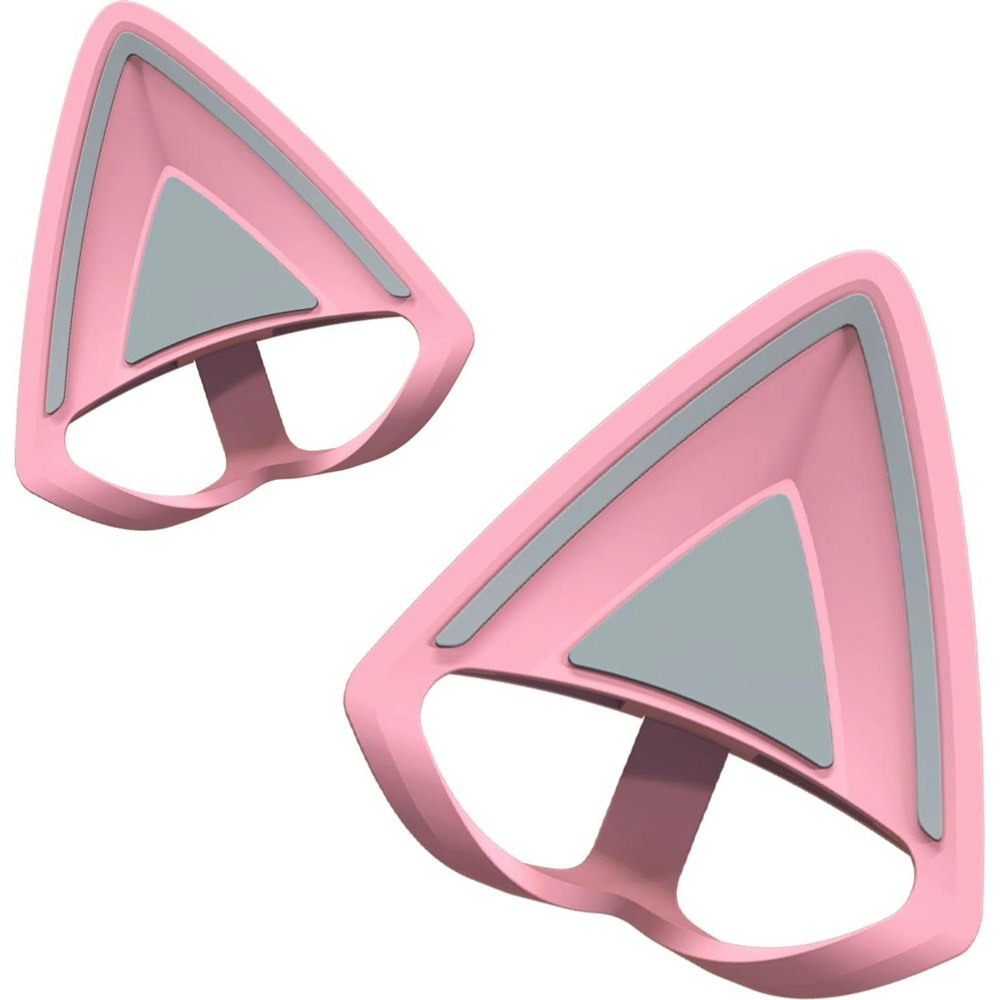 A large main feature product image of Razer Kitty Ears V2 - Universal Fit Clip-on Cat Ears for Headsets (Quartz Pink)