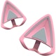 A small tile product image of Razer Kitty Ears V2 - Universal Fit Clip-on Cat Ears for Headsets (Quartz Pink)