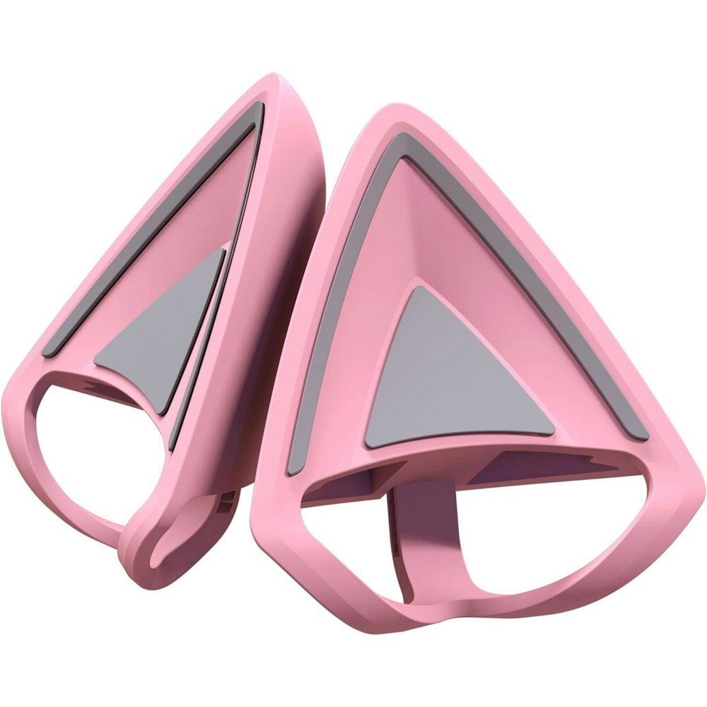 A large main feature product image of Razer Kitty Ears V2 - Universal Fit Clip-on Cat Ears for Headsets (Quartz Pink)