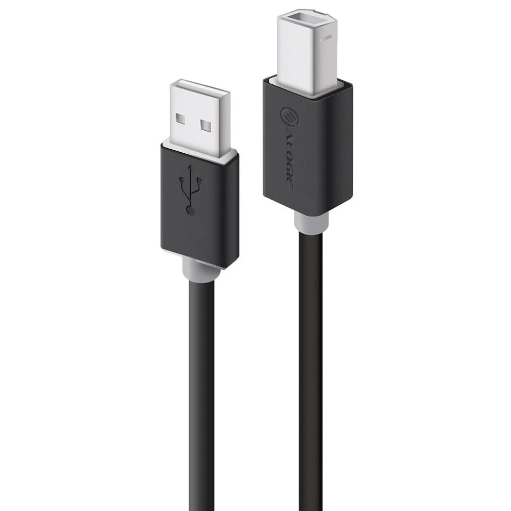 ALOGIC 5m USB 2.0 Cable Type A Male to Type B Male