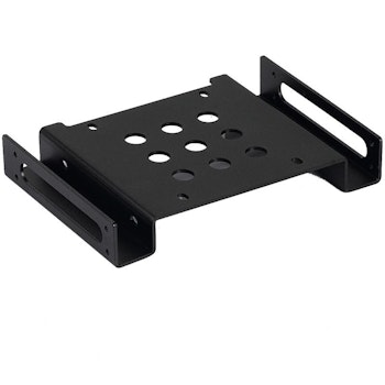 Product image of ORICO Aluminum 5.25 inch to 2.5 or 3.5 inch Hard Drive Caddy - Black - Click for product page of ORICO Aluminum 5.25 inch to 2.5 or 3.5 inch Hard Drive Caddy - Black