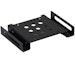 A product image of ORICO Aluminum 5.25 inch to 2.5 or 3.5 inch Hard Drive Caddy - Black