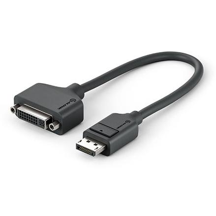 A large main feature product image of ALOGIC DisplayPort to DVI Adapter