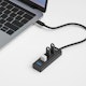 A small tile product image of mBeat USB-C to 4 Port USB 3.0 Hub 