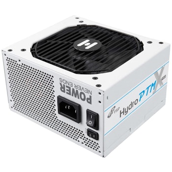 Product image of FSP Hydro PTM PRO 1200W Platinum PCIe 5.0 ATX Modular PSU - White - Click for product page of FSP Hydro PTM PRO 1200W Platinum PCIe 5.0 ATX Modular PSU - White