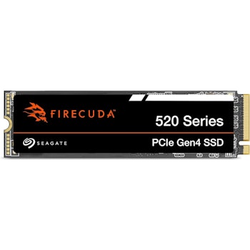 Product image of Seagate FireCuda 520 PCIe Gen4 NVMe M.2 SSD - 500GB - Click for product page of Seagate FireCuda 520 PCIe Gen4 NVMe M.2 SSD - 500GB