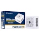 A small tile product image of SilverStone 750W 80+ Gold PCIe Gen5 ATX 3.0 Fully Modular PSU - White