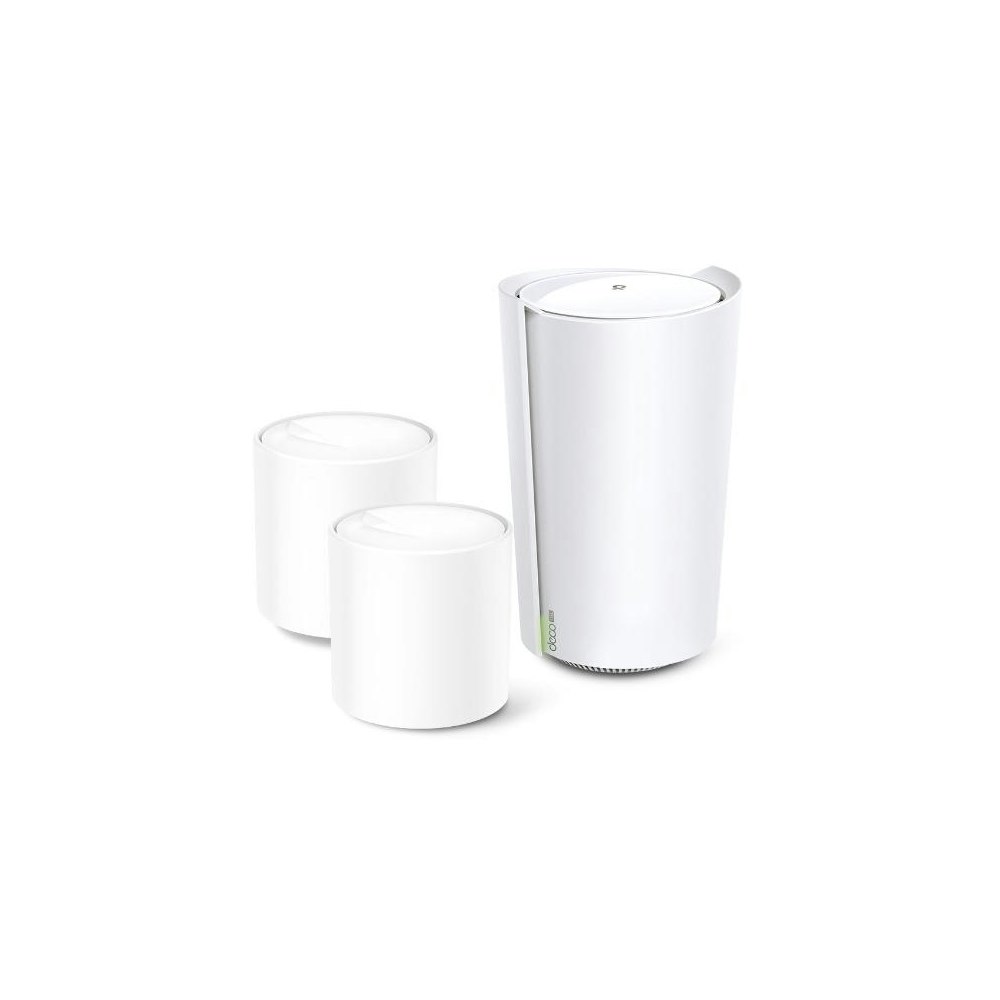 A large main feature product image of TP-Link Deco X73-DSL - AX5400 Wi-Fi 6 VDSL Mesh System (3 Pack)