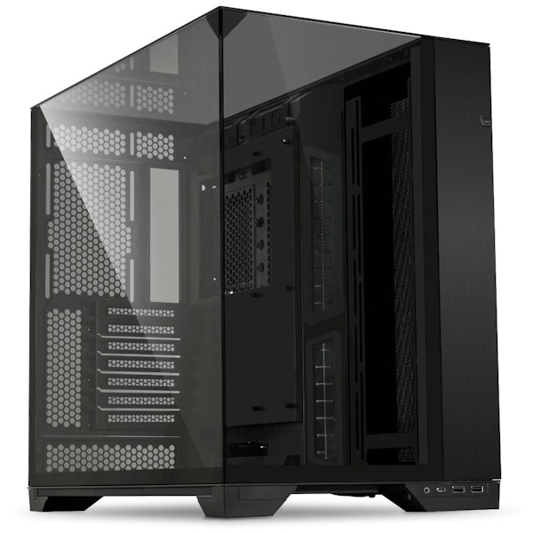 Lian Li O11 Vision Mid Tower Case - Black | PLE Computers