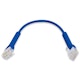 A small tile product image of Ubiquiti UniFi Cat6 22cm Ultra-Thin Bendable Patch Cable 50 Pack - Blue