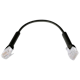 A small tile product image of Ubiquiti UniFi CAT6 22cm Ultra-Thin Bendable Patch Cable 50 Pack - Black
