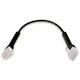A small tile product image of Ubiquiti UniFi Cat6 22cm Ultra-Thin Bendable Patch Cable 50 Pack - Black