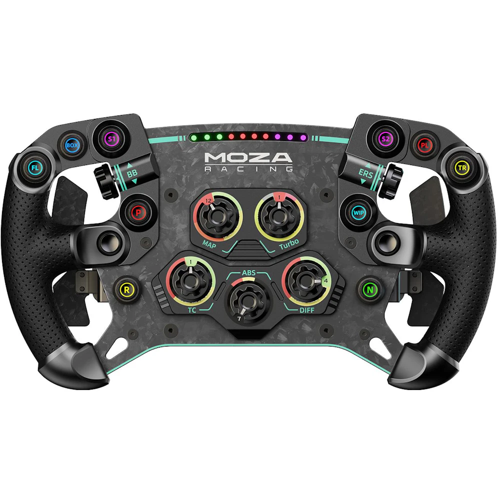 MOZA GS V2P Steering Wheel Microfiber Leather Version
