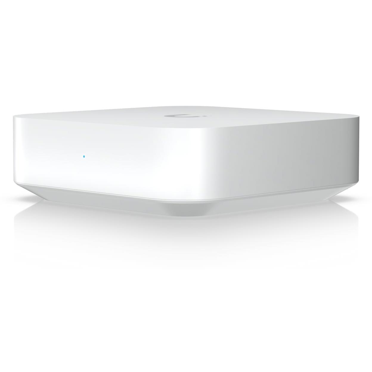 A large main feature product image of Ubiquiti UniFi Gateway Lite Router