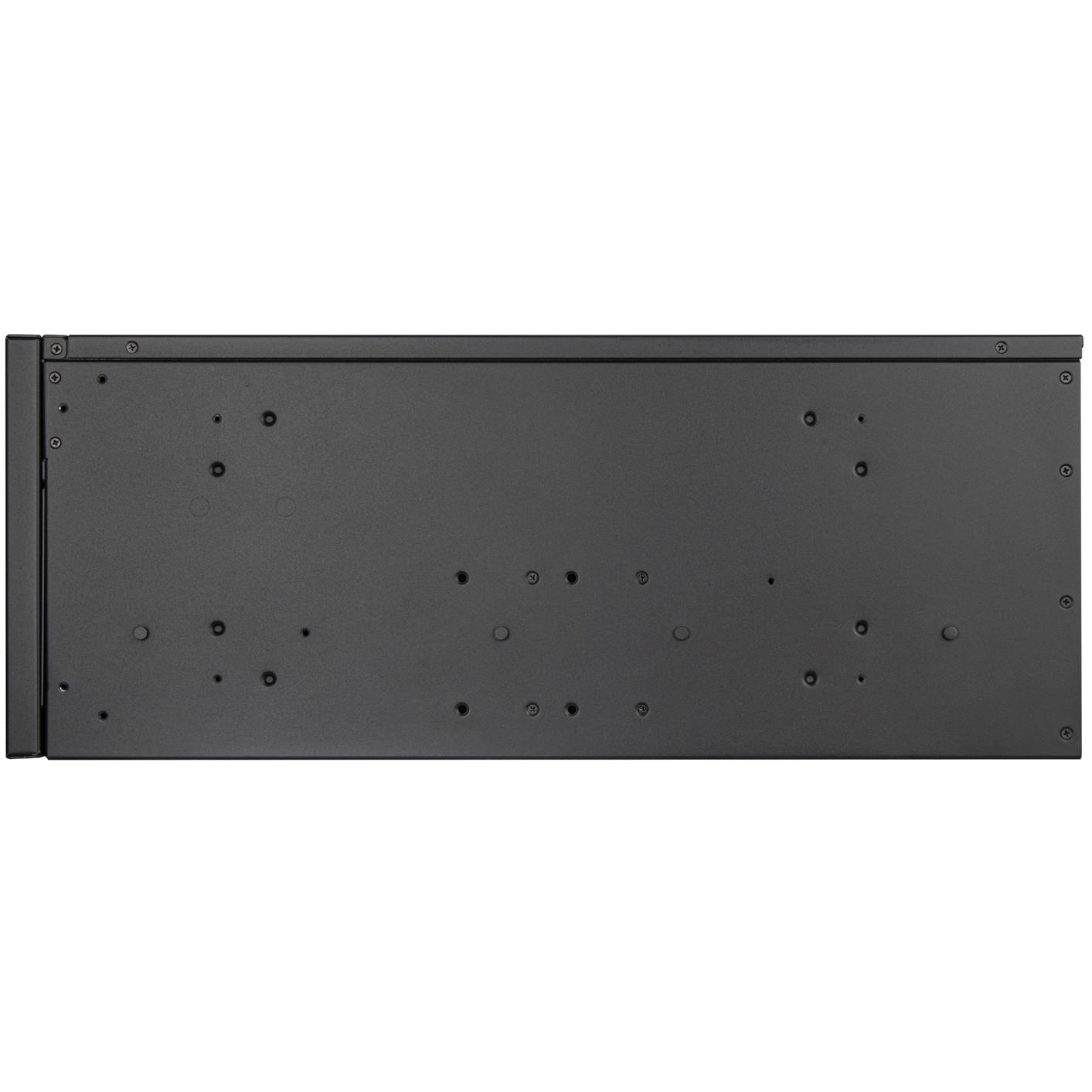 A large main feature product image of SilverStone RM52 5U Rackmount Case