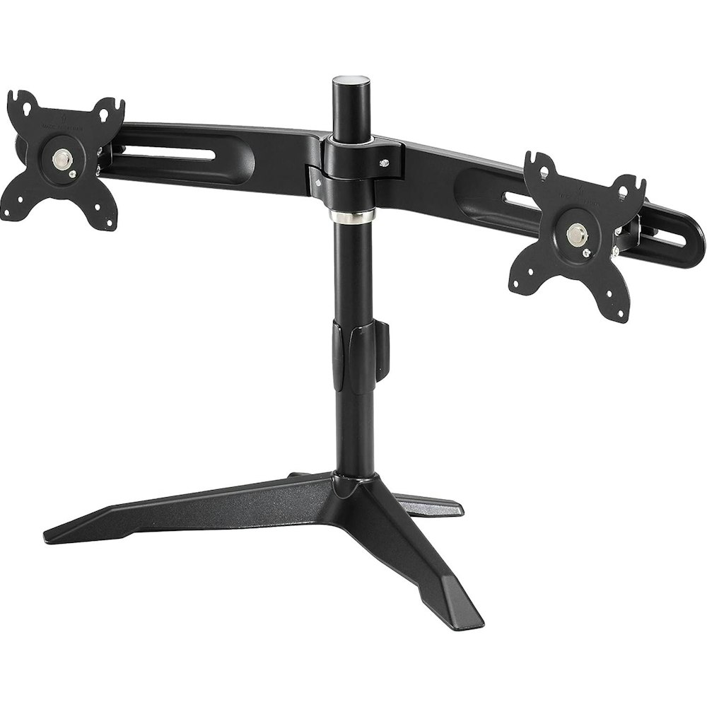 A large main feature product image of Aavara AV-DS200 Freestanding Dual Monitor Stand (up to 24")