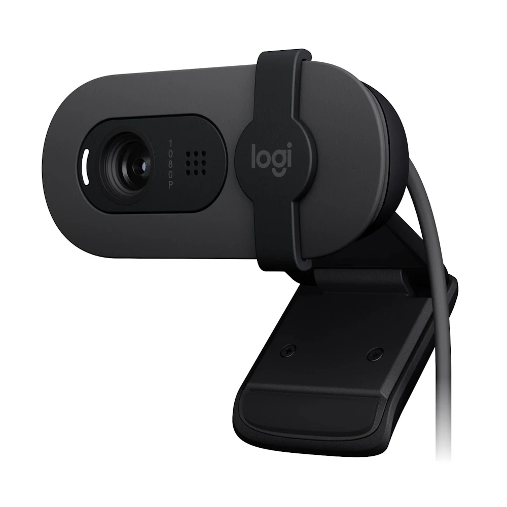 Logitech Brio 100 - 1080p30 Full HD Webcam (Graphite)