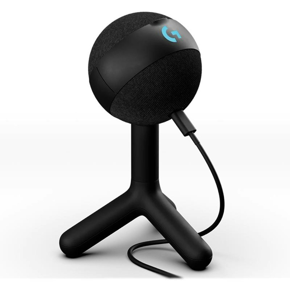 A large main feature product image of Logitech G Yeti Orb RGB Gaming Mic