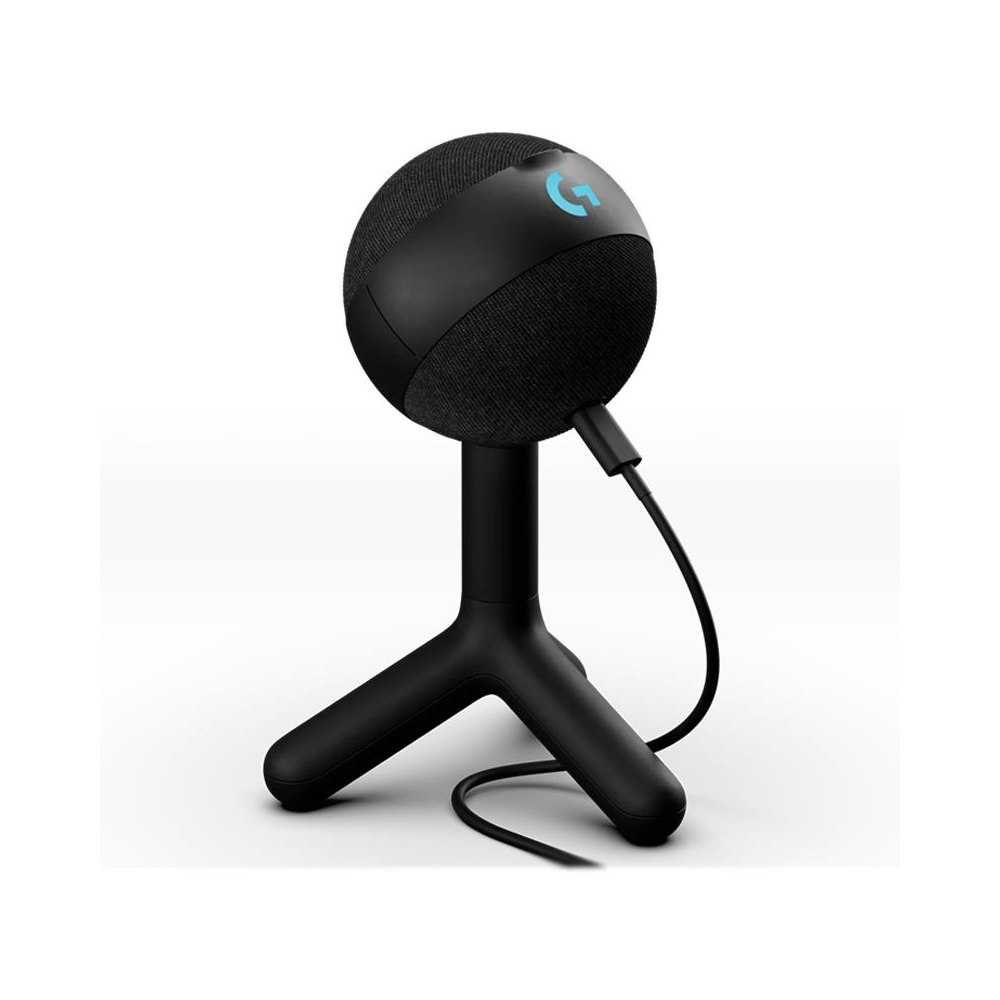 A large main feature product image of Logitech G Yeti Orb RGB Gaming Mic