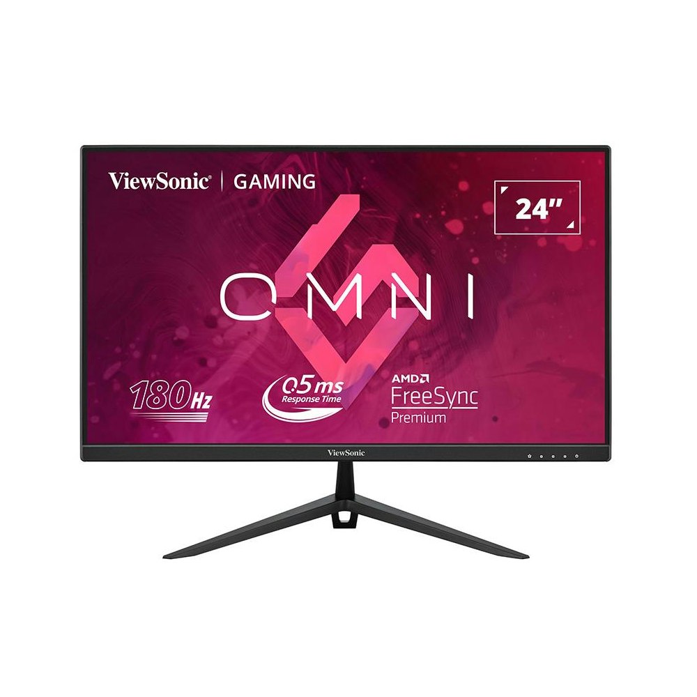 A large main feature product image of Viewsonic Omni VX2428 24" FHD 180Hz IPS Monitor