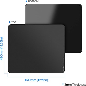 Product image of Pulsar ES1 Mousepad 3mm XL - Black - Click for product page of Pulsar ES1 Mousepad 3mm XL - Black